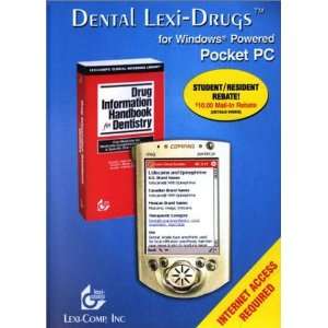 Lexi Comps Drugs for Dentistry Pocket PC (9781591950035 