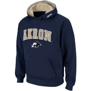  Akron Zips Navy Blue Classic Twill II Pullover Hoodie 