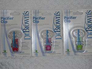 Dr Browns Pacifier Clip keeper Holder BPA FREE NEW  