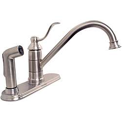 Price Pfister Portland Stainless Steel Kitchen Faucet with Matching 