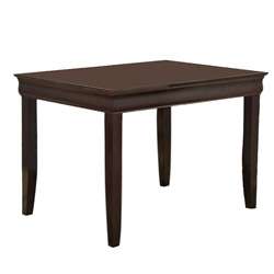 Ashlyn 48 inch Solid Wood Espresso Dining Table  Overstock