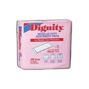  Dignity Regular Duty Pads   48 Pads / Bag, 8 Bags / Case 