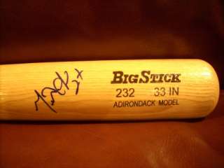 MIGUEL CABRERA Signed Big Stick Bat AUTO coa Tigers  