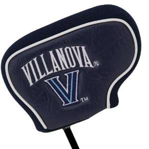  NCAA Villanova Wildcats Navy Blue Blade Putter Cover: Sports