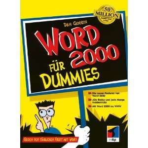  Word 2000 Fur Dummies (German Edition) (9783527700066 