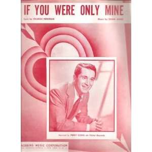  Sheet Music If You Were Only Mine Perry Como 136 