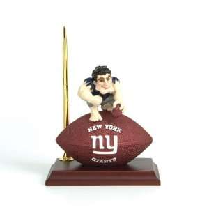  Giants NFL Mascot Desk Pen & Clock Set (6.5 inch): Sports & Outdoors