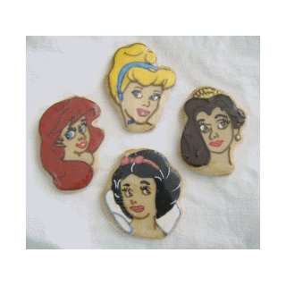    4 Disney Princess Decorated Cookies