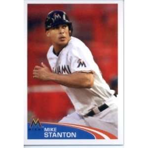  2012 Topps Baseball MLB Sticker #170 Mike Stanton Miami 