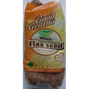  GOOD GRAINS Whole FLAX SEED Dietary Supplement 16 oz 