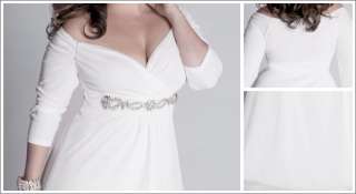   Plus Size Bridal Wedding Gown Dress Size:6 8 10 12 14 16 18+  