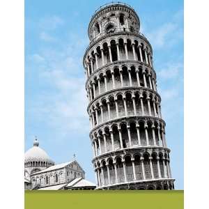 com Graphique de France Pisa Glitz, Leaning Tower of Pisa Purse Notes 