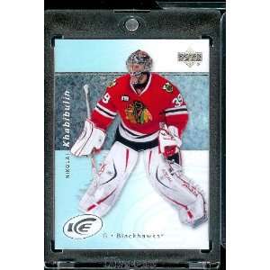   ICE # 52 Nikolai Khabibulin   Blackhawks   NHL Hockey Trading Card