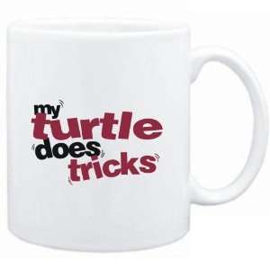 Mug White  My Turtle does tricks  Animals  Sports 