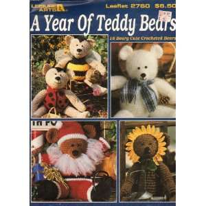 Year of Teddy Bears   18 Beary Cute Crocheted Bears   Leisure Arts 
