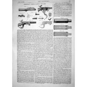  ENGINEERING 1863 BOUSFIELD BREECH LOADING FIRE ARMS CLARK 