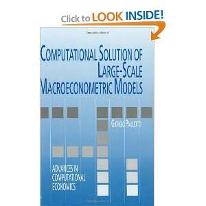  Computational Solution of Large Scale Macroeconometric 