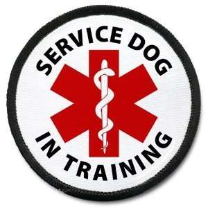  Creative Clam Training Service Dog Black Rim Medical Alert 