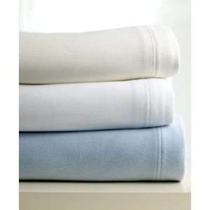 Hotel Collection Luxury Microcotton Full/Queen Blanket Ivory:  