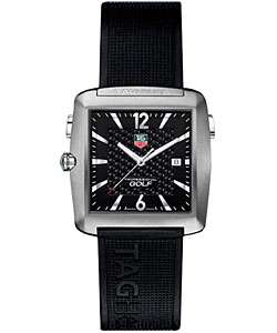 Tag Heuer Mens Golf Black Dial Watch  Overstock