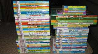 Lot of 75 Dr. Seuss Bright and Early Beginner HC Books  