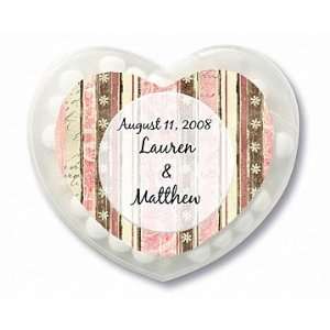  Wedding Favors Victorian Theme Personalized Heart Shaped 