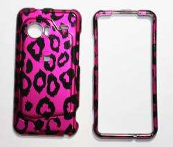 HTC Droid Incredible 6300 Leopard Print Snap On Case  