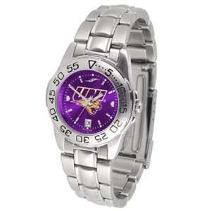   Panthers NCAA AnoChrome Sport Ladies Watch (Metal Band) Sports