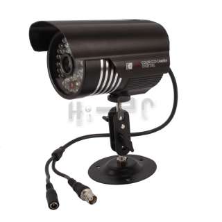 4CH Surveillance CCTV DVR Security System 48IR sony CCD Cameras 