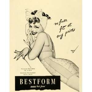   Lady Telephone Artist George Petty   Original Print Ad: Home & Kitchen