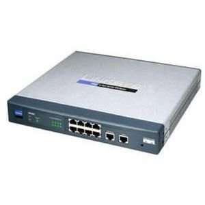  8 port Fast Ethernet VPN Router Dual WAN: Computers 