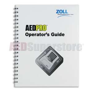  Manual Operator Guide for ZOLL AED PRO   9650 0350 01 