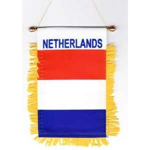  Netherlands   Window Hanging Flag Automotive