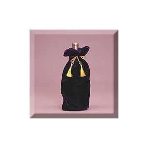    6ea   6 X 14 Purple Velvet Wine Bag