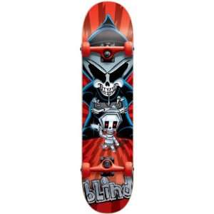   Complete Youth Skateboard   6.75 in.   Red