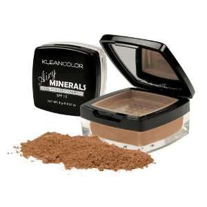   Airy Minerals Loose Powder Foundation Honey SPF 15 Klean Color Clean