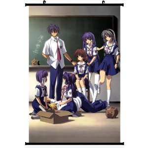  Clannad Anime Wall Scroll Poster (24*35) Support 