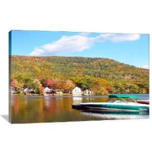  Vermont Fall Foliage   Gallery Wrapped Canvas   Museum 