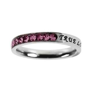 NEW October Birthstone True Love Waits Purity Ring  