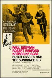 Butch Cassidy and the Sundance Kid 1969 Original Poster  