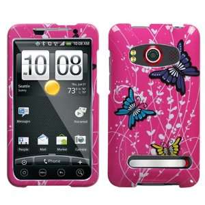  Spring Butterfly Phone Protector Cover for HTC EVO 4G 