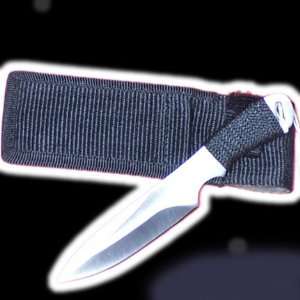  Silver Devils Dart Throwing Knife with Wrapped Grip 