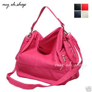 eh.shop] NWT Korean Style Shoulder Cross Purse Navy Pink Red Bag 
