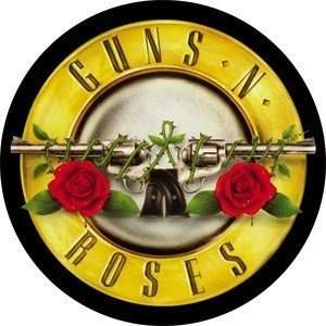    Guns n Roses vinyl sticker rock band music 