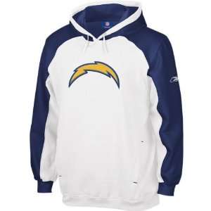 San Diego Chargers  White/Navy  Franchise Hooded Sweatshirt