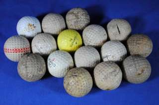   Golf Balls De Soto US Nobby Union Carbide Royal Hawthorn Mesh  