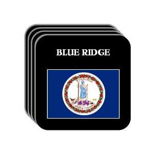  US State Flag   BLUE RIDGE, Virginia (VA) Set of 4 Mini 