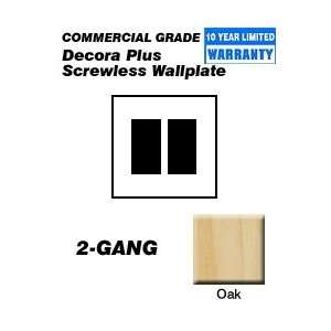 D0309 OAK Leviton Decora Elements Wallplates: Home 