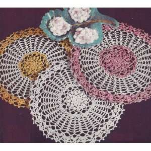  Vintage Crochet PATTERN to make   Small Candy Dish Doily 