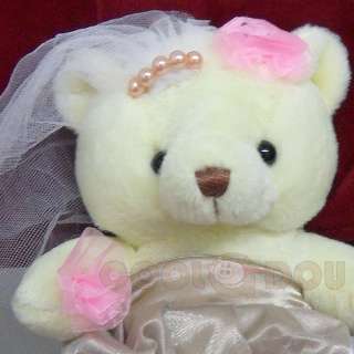 Teddy bear wedding bear fashion car decoration toy  